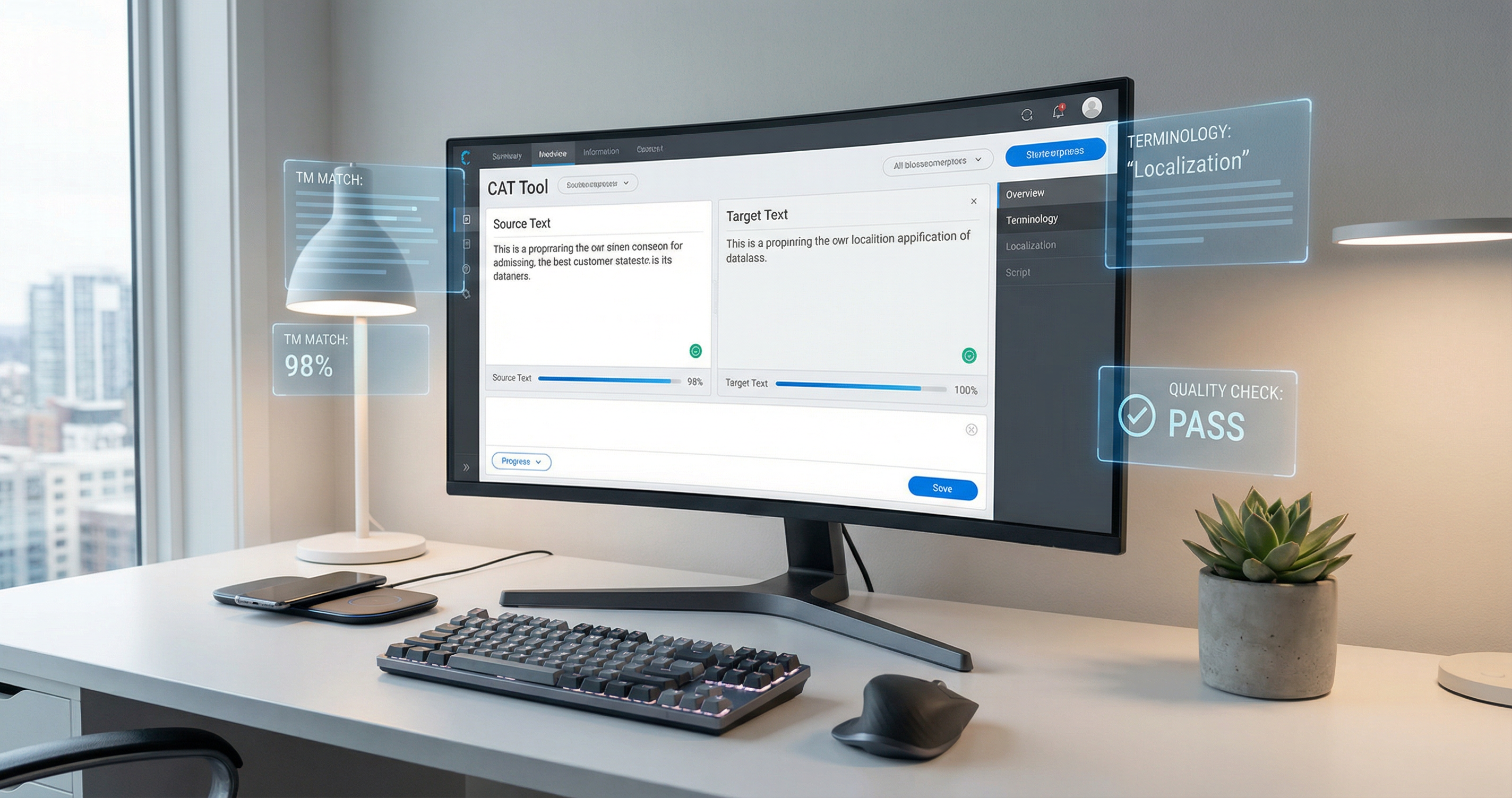 Computer-Assisted Translation (CAT) Tools - Complete guide for professional translators featuring SDL Trados, memoQ, Wordfast, and OmegaT