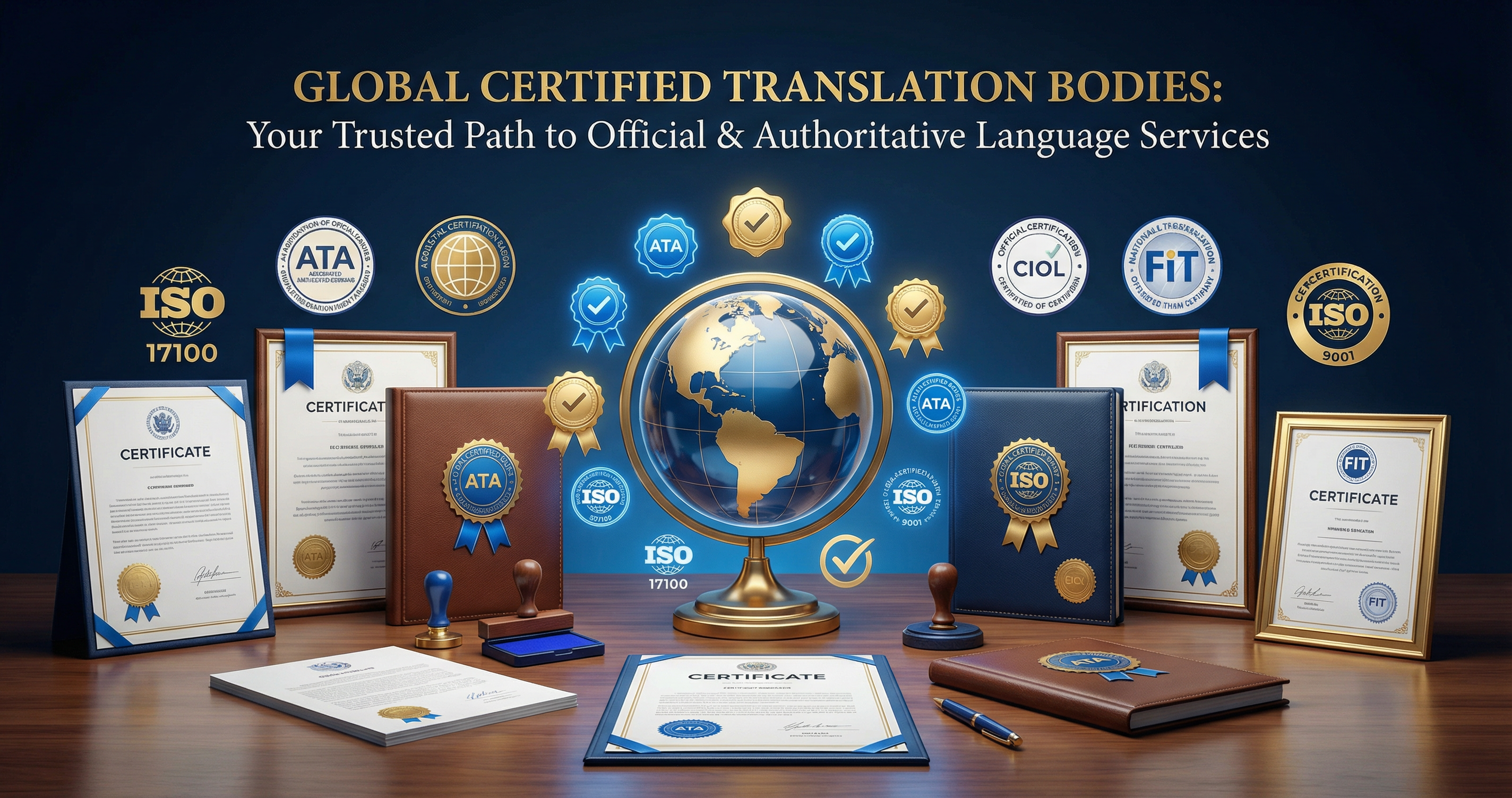 Global certified translation bodies and accreditation organizations worldwide