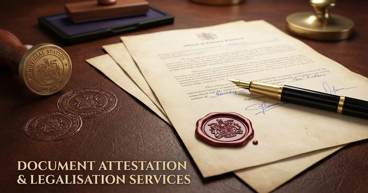 Notarised document translation and SAL Apostille support in Singapore