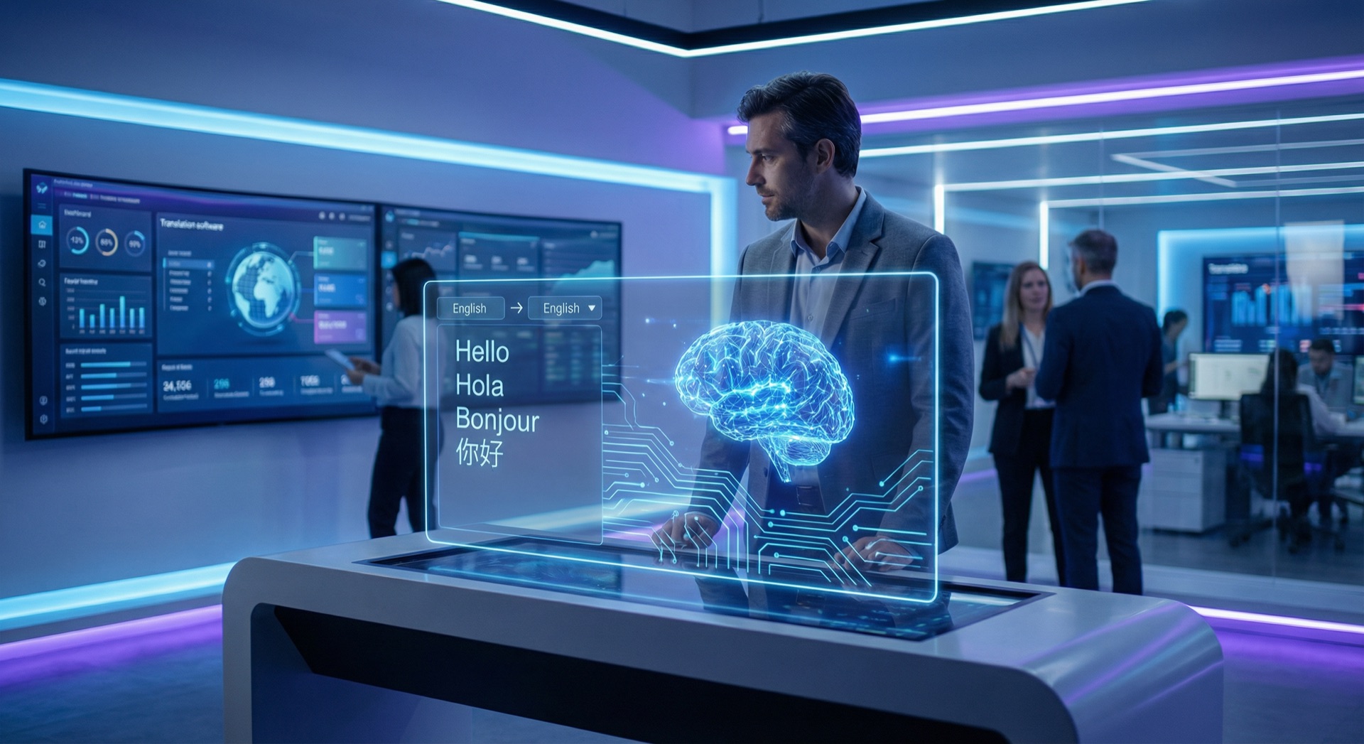 AI consecutive interpretation speech to speech meetings round tables