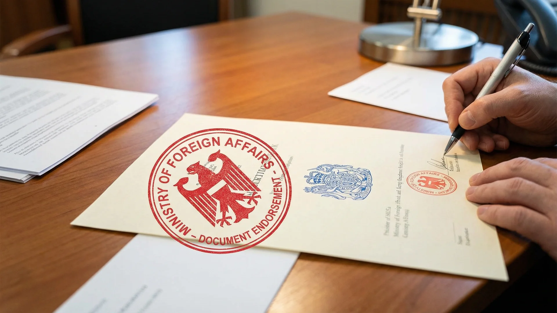 MOFA Endorsement - Ministry of Foreign Affairs endorsement