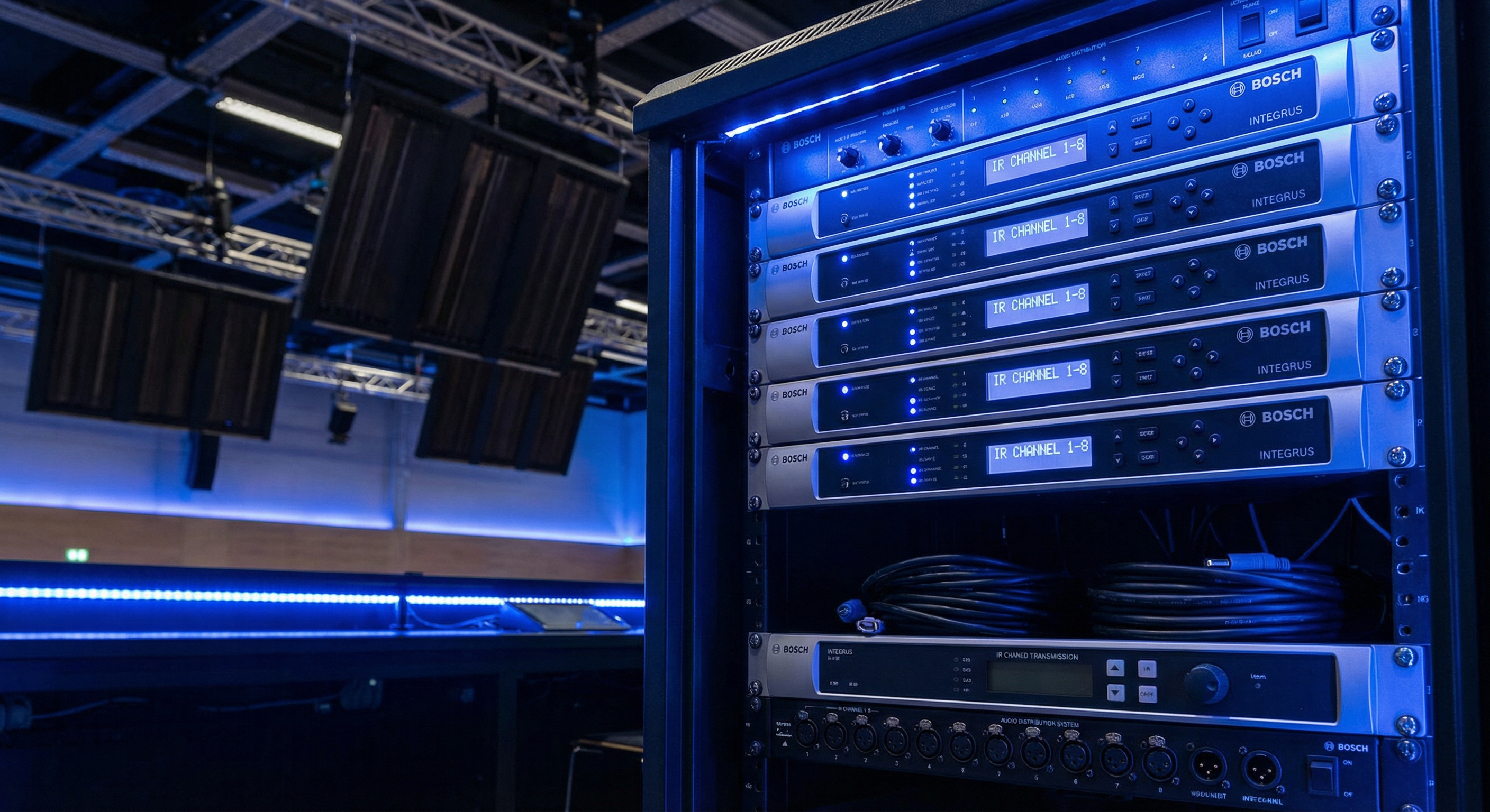 Bosch infrared interpretation system equipment rental Malaysia Singapore