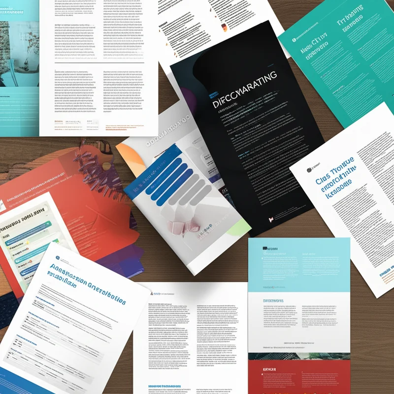 Marketing materials and brand copywriting deliverables