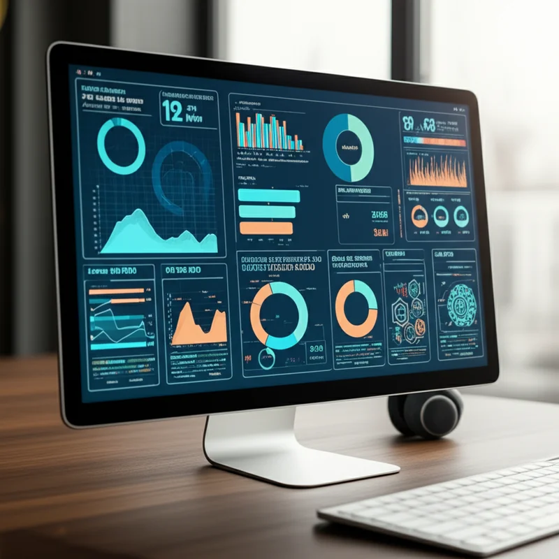 AI dashboard and business intelligence analytics