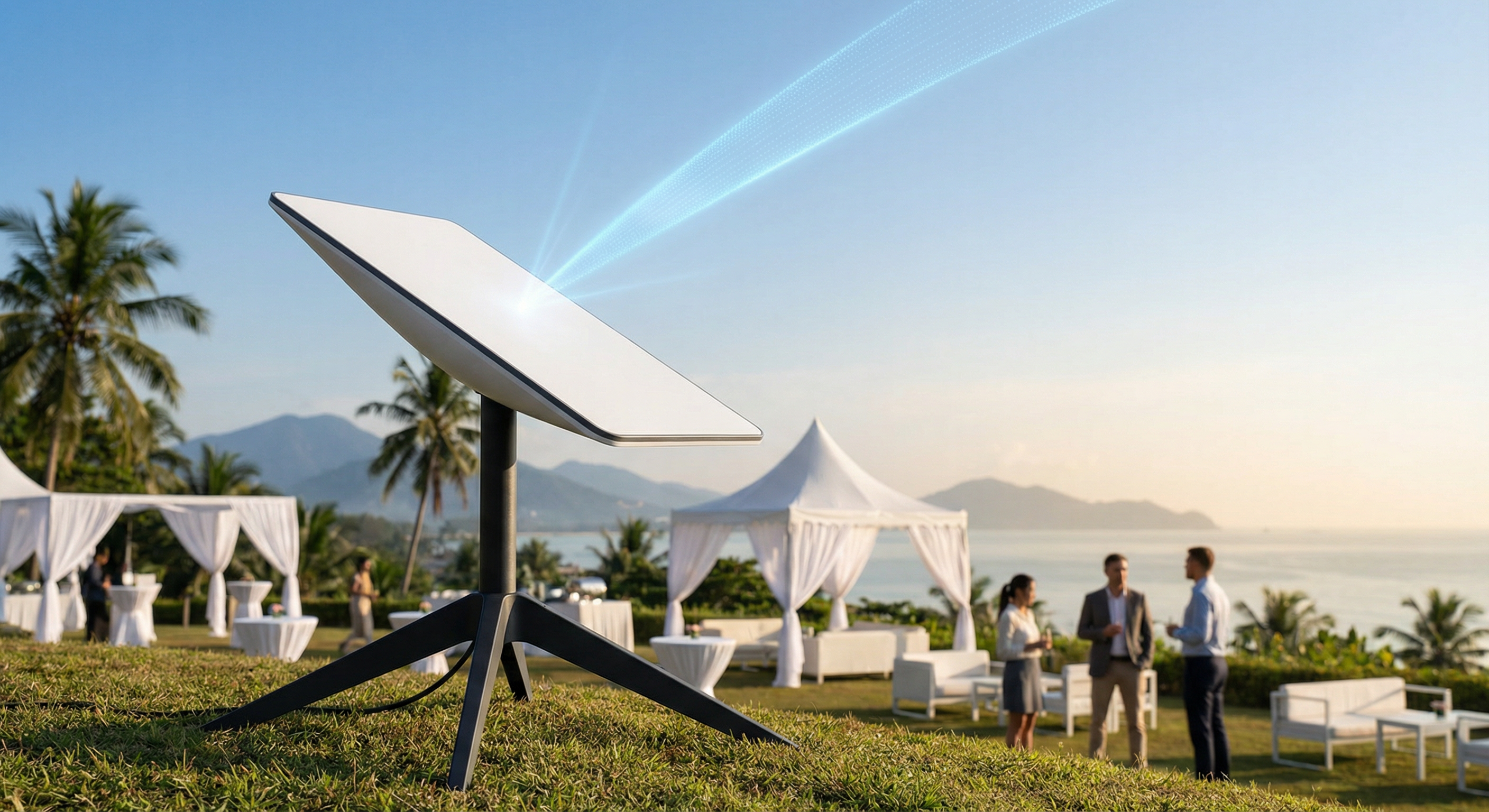 Starlink satellite internet rental for remote events Malaysia Singapore