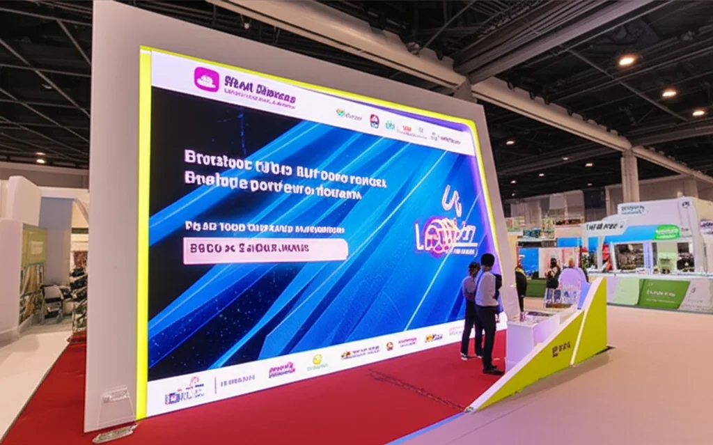 LED displays for exhibitions and trade shows
