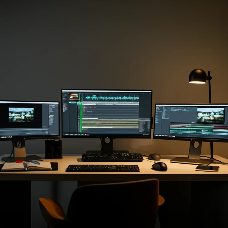 Video subtitling timeline and editing workflow