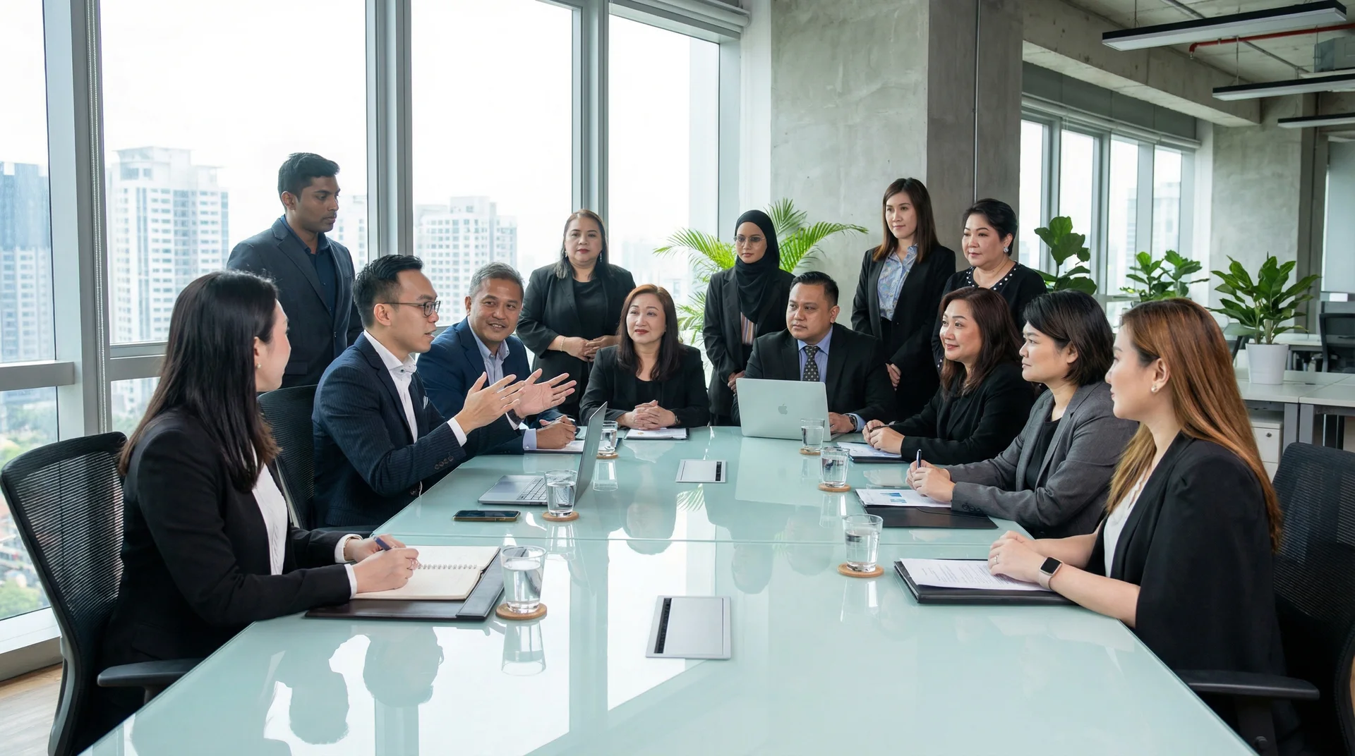 Translife team in client consultation meeting - translation agency Malaysia