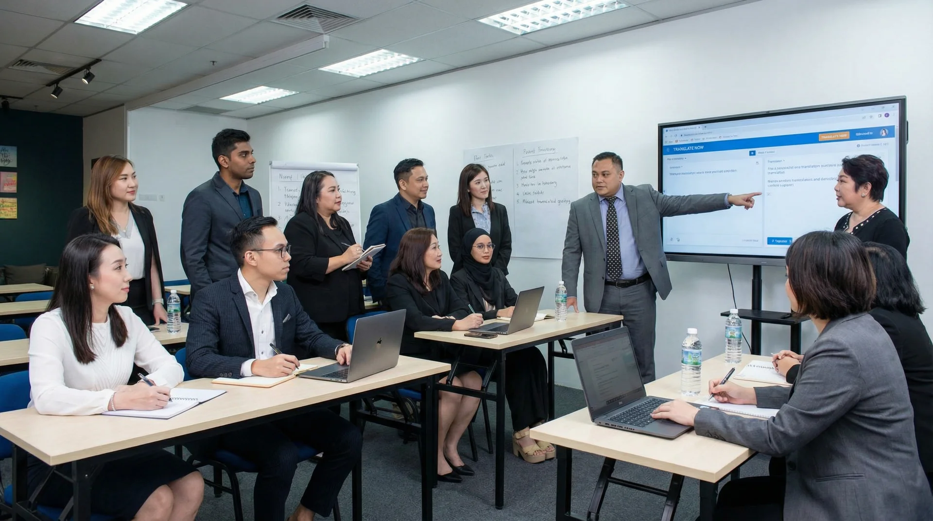 Translife team training session - professional development for translators